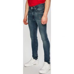 Calvin Klein Jeans - Jeansy. Niebieskie jeansy męskie Calvin Klein Jeans, bez wzorów. W wyprzedaży za 349,90 zł.