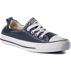 Trampki CONVERSE - Ct Shoreline Slip 537080C Athletic Navy. Niebieskie trampki męskie Converse, bez wzorów, z gumy, sportowe, bez zapięcia. W wyprzedaży za 159,00 zł.