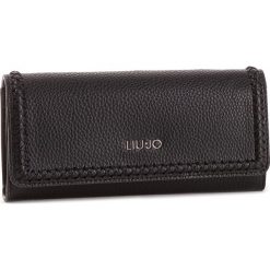 Duży Portfel Damski LIU JO - Xl Bifold A19166 E0086 Nero 22222. Czarne portfele damskie marki Liu Jo, bez wzorów, ze skóry ekologicznej. Za 299,00 zł.