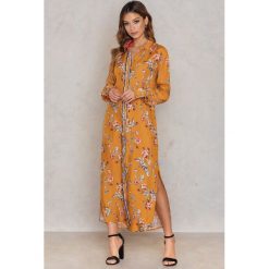 Koszule damskie: Gestuz Długa koszula Moxie – Orange,Multicolor,Gold