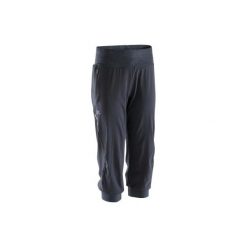 Spodenki do biegania RUN DRY damskie. Czarne spodenki sportowe damskie marki KALENJI, xs, z elastanu, do biegania. W wyprzedaży za 39,99 zł.