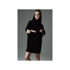 Sukienka Holey Freak - czarna. Czarne sukienki damskie marki Madnezz, s, z aplikacjami, z elastanu, z kapturem, bez rękawów. Za 289,00 zł.