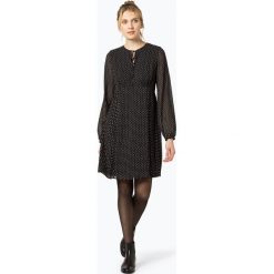 Calvin Klein Womenswear - Sukienka damska, czarny. Czarne sukienki damskie marki Calvin Klein Womenswear, z nadrukiem, bez kołnierzyka, bez rękawów. Za 799,95 zł.