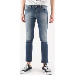 Diesel Tepphar Dżinsy Niebieski. Niebieskie jeansy damskie Diesel, bez wzorów, z elastanu. Za 654,95 zł.
