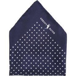 Krawaty męskie: Polo Ralph Lauren ST. JAMES SPOT HAND HEM Poszetka navy