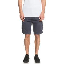 Quiksilver Crucial Battle Szorty Niebieski. Niebieskie spodenki i szorty męskie Quiksilver, bez wzorów, z bawełny. Za 249,95 zł.