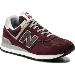 Sneakersy NEW BALANCE - ML574EGB Bordowy. Czerwone sneakersy męskie New Balance, bez zapięcia. W wyprzedaży za 239,00 zł.