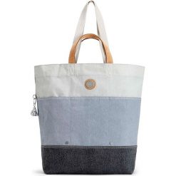 Shopper bag "Hoongry" w kolorze niebieskim - 45 x 41 x 15 cm. Niebieskie torby damskie na zakupy marki Kipling, z materiału, na ramię. W wyprzedaży za 194,95 zł.