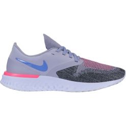 Buty Nike Odyssey React Flyknit 2 W Szaro-Fioletowe. Szare buty sportowe damskie Nike, bez wzorów, z syntetyku, do biegania. Za 379,99 zł.
