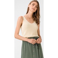 Vero Moda New Lex Sun Podkoszulek Biały. Białe podkoszulki damskie Vero Moda, xs, bez wzorów, z poliesteru, bez rękawów. Za 66,95 zł.
