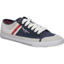 TRAMPKI PEPE JEANS PMS30089. Szare trampki męskie Pepe Jeans, z jeansu. Za 179,99 zł.