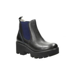 Botki Nessi BOTKI 725/N. Czarne botki damskie na zamek Nessi. Za 219,99 zł.
