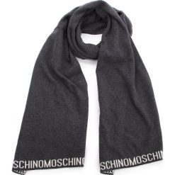 Szal MOSCHINO - 30603 M1879 015. Brązowe szaliki męskie MOSCHINO, z kaszmiru. Za 559,00 zł.