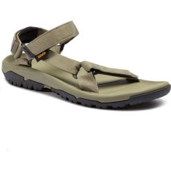 Sandały TEVA - Hurricane Xlt2 1019234 Dark Olive. Zielone sandały męskie marki Teva, z tworzywa sztucznego, bez zapięcia. Za 299,99 zł.