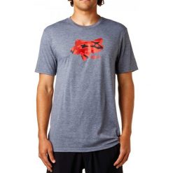 T-shirty męskie: FOX T-Shirt Męski Stenciled Tech S Szary
