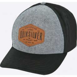 Quiksilver - Czapka. Szare czapki męskie marki Quiksilver, z bawełny. Za 129,90 zł.