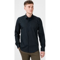 Antony Morato Koszula Niebieski. Niebieskie koszule męskie Antony Morato, l, bez wzorów, z elastanu, bez kołnierzyka, z długim rękawem. Za 223,95 zł.