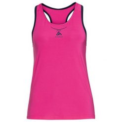 Bluzki sportowe damskie: Odlo Koszulka tech. Odlo Ceramicool Singlet crew neck rozmiar S różowy