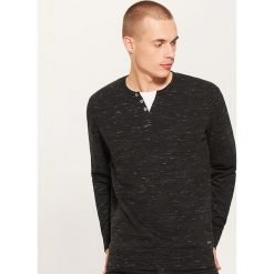 Bluza z guzikami - Czarny. Czarne bluzy męskie rozpinane marki House, s. Za 79,99 zł.