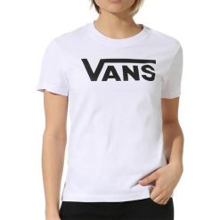 VANS T-SHIRT FLYING V CREW TEE > VN0A3UP4WHT1. Koszulki damskie Vans, na co dzień, l, z nadrukiem, z bawełny, street, z okrągłym kołnierzem, bez rękawów. Za 109,99 zł.