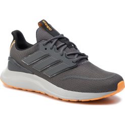 Buty adidas - Energyfalcon EE9851 Grefiv/Grefiv/Ftwwht. Szare buty sportowe męskie Adidas, z tworzywa sztucznego, bez zapięcia, do biegania. W wyprzedaży za 189,00 zł.
