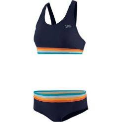 Speedo strój kąpielowy dwuczęściowy damski U-Bk 2Pc AF 32 ciemnoniebieski. Niebieskie stroje kąpielowe damskie Speedo, s, bez wzorów, z materiału, sportowe. Za 205,00 zł.
