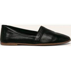 Aldo - Baleriny skórzane Jerolia. Czarne baleriny damskie ALDO, bez wzorów, ze skóry, bez obcasa, na obcasie. Za 279,90 zł.