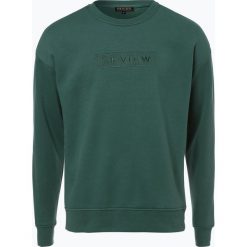Bluzy męskie: Review - Męska bluza nierozpinana, zielony