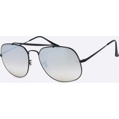 Ray-Ban - Okulary General. Czarne okulary przeciwsłoneczne damskie marki Ray-Ban. W wyprzedaży za 499,90 zł.