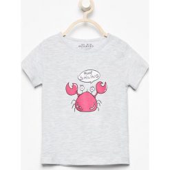T-shirt z nadrukiem - Jasny szar. Szare t-shirty chłopięce z nadrukiem Reserved, m. Za 29,99 zł.