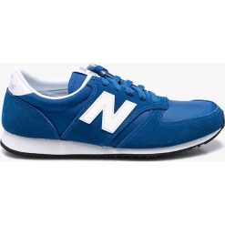 New Balance - Buty U420BWN. Niebieskie halówki męskie New Balance, z gumy, na sznurówki. W wyprzedaży za 239,90 zł.