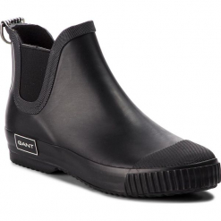 Kalosze GANT - Mandy 17599835 Black G00. Czarne buty zimowe damskie marki GANT, z polaru. Za 269,90 zł.