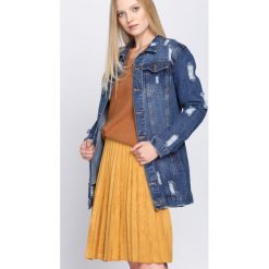 Niebieska Kurtka Undercover. Niebieskie bomberki damskie Born2be, l, z denimu. Za 99,99 zł.