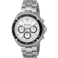 Liu.Jo Freeman Silver tlj1083. Szare zegarki męskie marki Liu Jo, ze stali. W wyprzedaży za 714,00 zł.