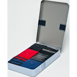 Tommy Hilfiger - Skarpety (5-pack). Szare skarpetki męskie TOMMY HILFIGER, z bawełny. Za 119,90 zł.