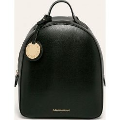 Emporio Armani - Plecak. Niebieskie plecaki damskie Emporio Armani, bez wzorów, z poliesteru. Za 999,90 zł.