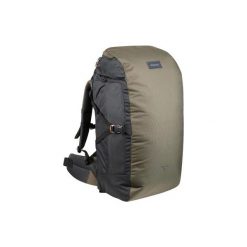 Plecak TRAVEL100 60 l. Pomarańczowe plecaki męskie FORCLAZ, z poliesteru. Za 249,99 zł.