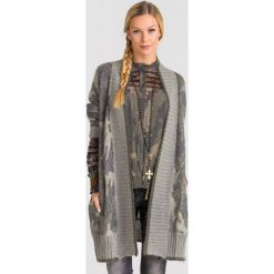 KARDIGAN TWINSET. Żółte swetry damskie Twinset, s, z aplikacjami, z wełny. Za 1099,00 zł.