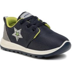 Sneakersy PRIMIGI - 5354722 S Blu. Niebieskie trampki chłopięce Primigi, bez wzorów, ze skóry, na sznurówki. Za 199,00 zł.