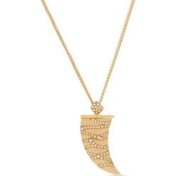 PROMOCJA Naszyjnik - złoto 750, Brylant 0,93ct. Żółte naszyjniki męskie W.KRUK, z brylantem, złote. W wyprzedaży za 11827,00 zł.