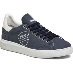 Sneakersy BLAUER - S0KEITH02/NUB NVY Navy. Niebieskie sneakersy męskie Blauer, bez wzorów, ze skóry, bez zapięcia. W wyprzedaży za 459,00 zł.