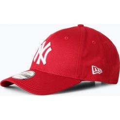 New Era - Damska czapka z daszkiem, czerwony. Czerwone czapki damskie New Era, z haftami. Za 69,95 zł.