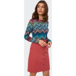 Sweter z nadrukiem. Swetry damskie Greenpoint, z nadrukiem, z elastanu, bez rękawów, bez kaptura. Za 69,99 zł.