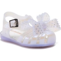 Sandały MELISSA - Mini Melissa Aranha XIII Bb 32443 Lilac 19742. Fioletowe sandały dziewczęce Melissa, z tworzywa sztucznego, bez zapięcia. W wyprzedaży za 169,00 zł.
