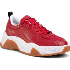 Sneakersy VERSACE JEANS COUTURE - E0YVBSF6 71542 500. Czerwone sneakersy męskie Versace Jeans Couture, bez zapięcia. W wyprzedaży za 689,00 zł.
