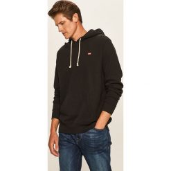 Levi's - Bluza. Czarne bluzy męskie Levi's®, s, bez wzorów, z bawełny, z kapturem, bez rękawów, z kapturem. Za 279,90 zł.