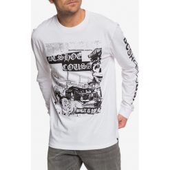 DC Pioneer Sky Koszulka Biały. Białe podkoszulki męskie DC, s, z nadrukiem, z bawełny, z długim rękawem. Za 152,95 zł.