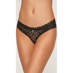 Guess Jeans - Brazyliany. Różowe majtki damskie Guess Jeans, xs, z bawełny. W wyprzedaży za 49,90 zł.