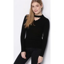 Czarny Sweter Automatically. Czarne bez kategorii Born2be, s, prążkowane. Za 39,99 zł.