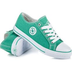 Trampki damskie slip on: Trampki new age FAWN odcienie zieleni